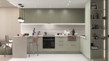 Тренды и новые цвета в дизайне современных кухонь в 2023 году в Енисейске - enisejsk.mebel54.com | фото