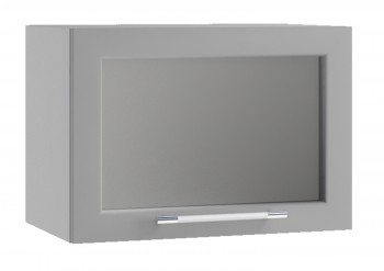Гарда ПГС 500 шкаф верхний горизонтальный со стеклом Джинс в Енисейске - enisejsk.mebel54.com | фото