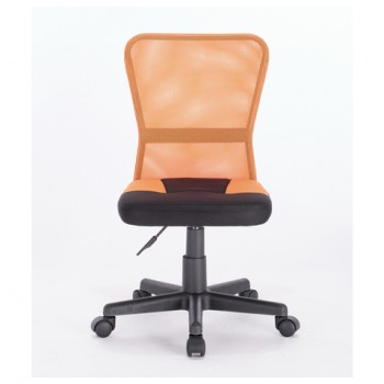 Кресло компактное BRABIX Smart MG-313 (черный, оранжевый) в Енисейске - enisejsk.mebel54.com | фото