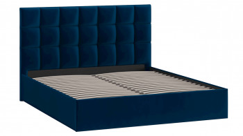 Кровать без ПМ «Эмбер» Велюр Confetti/Blue в Енисейске - enisejsk.mebel54.com | фото