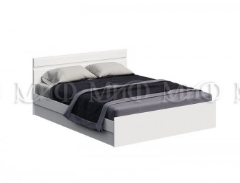 Кровать Нэнси New 1,4м (Белый/белый глянец) в Енисейске - enisejsk.mebel54.com | фото