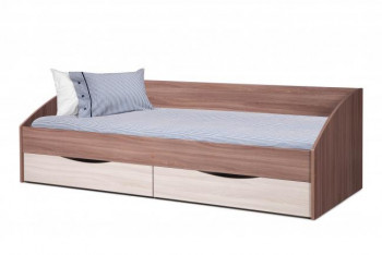 Кровать одинарная "Фея-3" (симметричная) в Енисейске - enisejsk.mebel54.com | фото