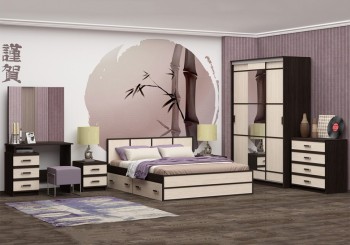 Модульная спальня Сакура в Енисейске - enisejsk.mebel54.com | фото