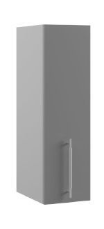 Монца П 200 шкаф верхний (Мрамор Арктик/корпус Серый) в Енисейске - enisejsk.mebel54.com | фото