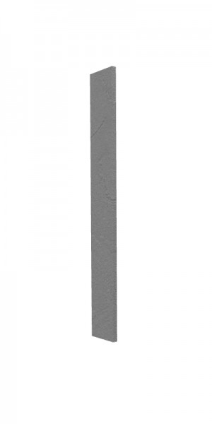 Панель торцевая (для шкафа верхнего торцевого высокого) ВПТ 400 Лофт (Штукатурка серая) в Енисейске - enisejsk.mebel54.com | фото