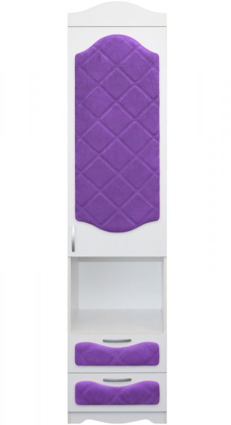 Пенал с ящиками серии Иллюзия 32 Фиолетовый в Енисейске - enisejsk.mebel54.com | фото