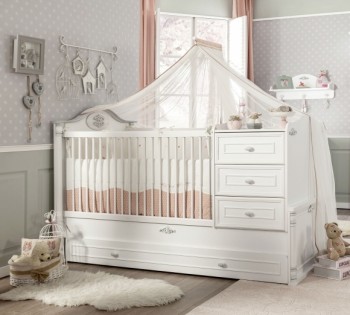 ROMANTIC BABY Детская кровать-трансформер 20.21.1015.00 в Енисейске - enisejsk.mebel54.com | фото