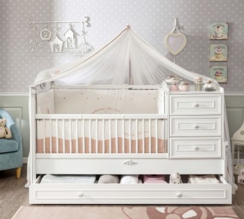 ROMANTIC BABY Детская кровать-трансформер 20.21.1015.00 в Енисейске - enisejsk.mebel54.com | фото