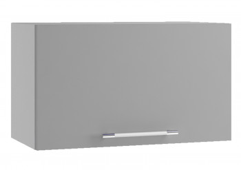 Ройс ПГ 600 Шкаф верхний горизонтальный (Графит софт/корпус Серый) в Енисейске - enisejsk.mebel54.com | фото