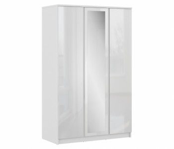 Шкаф 3-х дверный СБ-2493 Медея (Белый/Белый глянец) в Енисейске - enisejsk.mebel54.com | фото