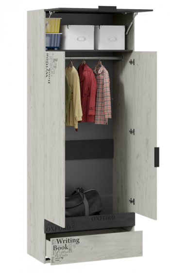 Шкаф комбинированный для одежды «Оксфорд-2» в Енисейске - enisejsk.mebel54.com | фото
