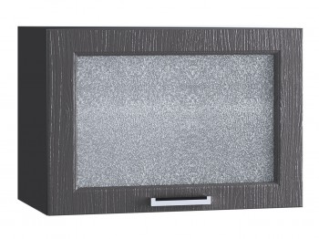 Шкаф верхний горизонтальный со стеклом 609, ШВГС 609 (Клен серый/корпус венге) в Енисейске - enisejsk.mebel54.com | фото